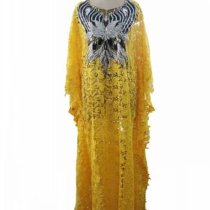 Yellow Lace Dress.$30.99((